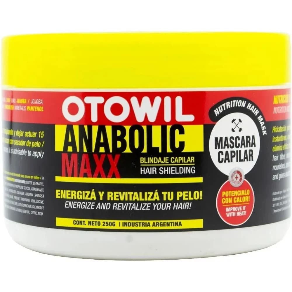 Máscara Capilar Otowil Anabolic Maxx 250 g