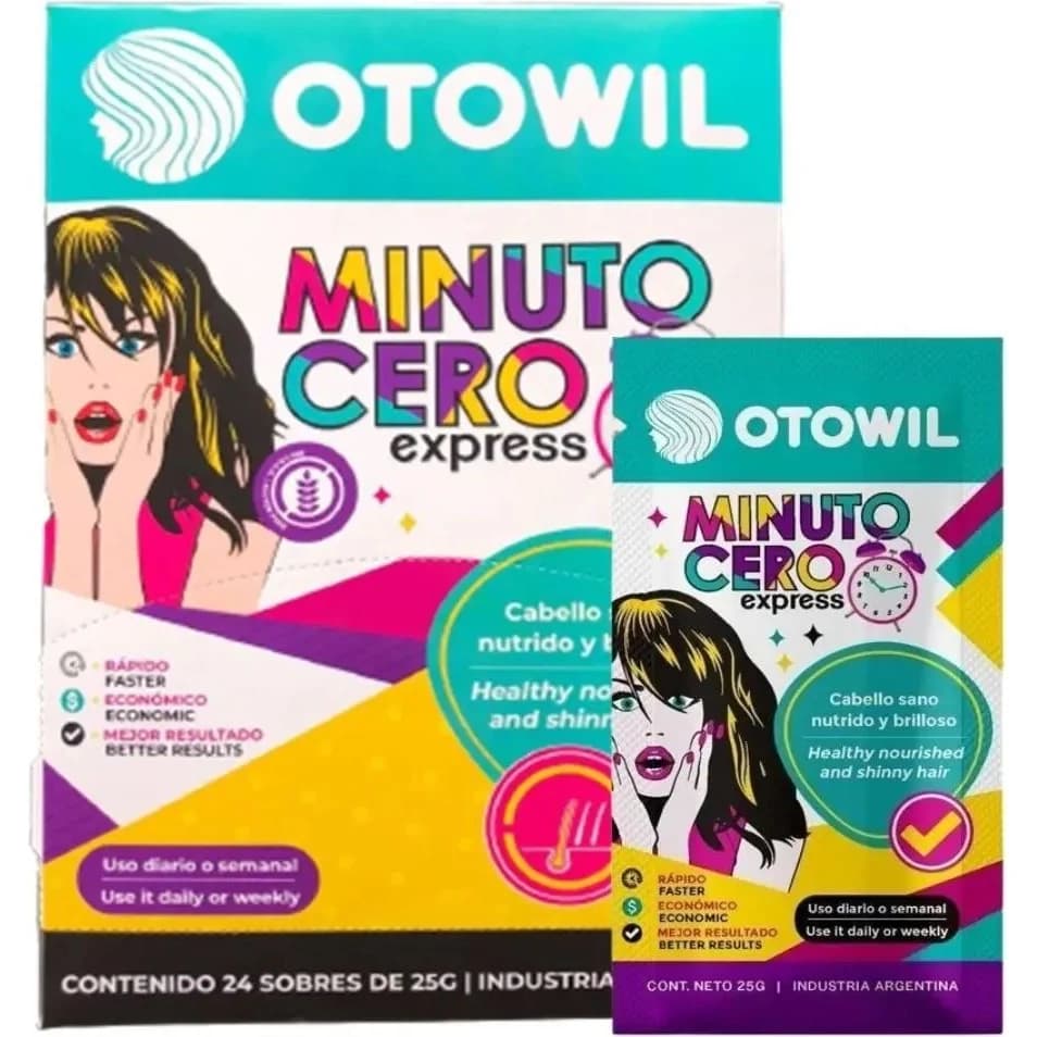 Acondicionador Otowil Minuto 0 Reparador Uso Diario x 24