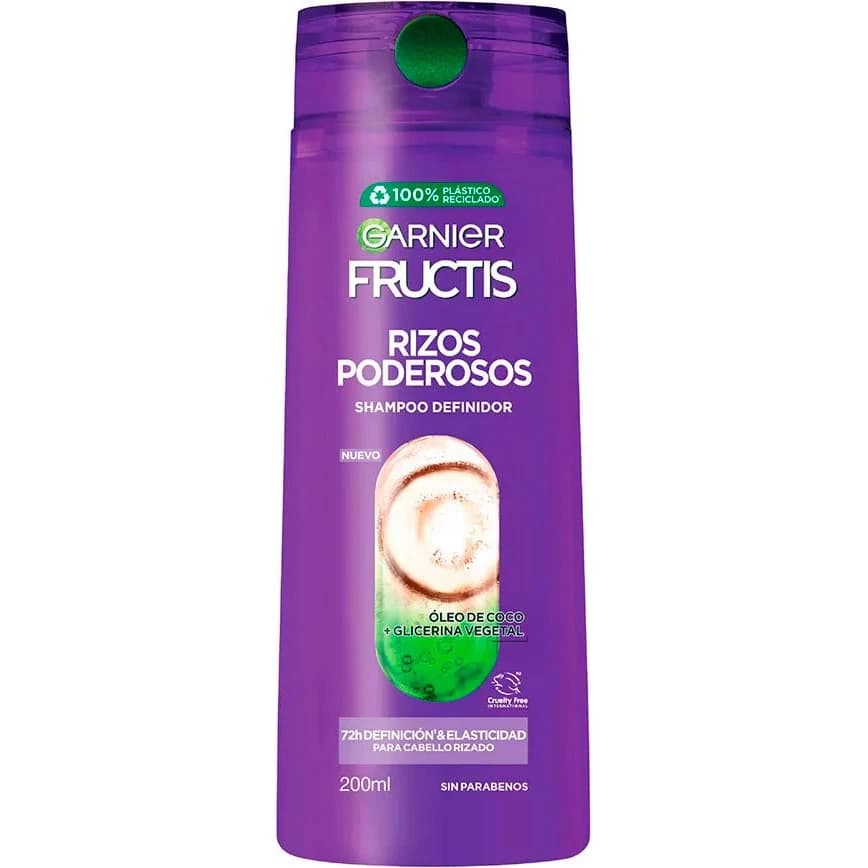 Shampoo Garnier Fructis Rizos Manejables 200 ml