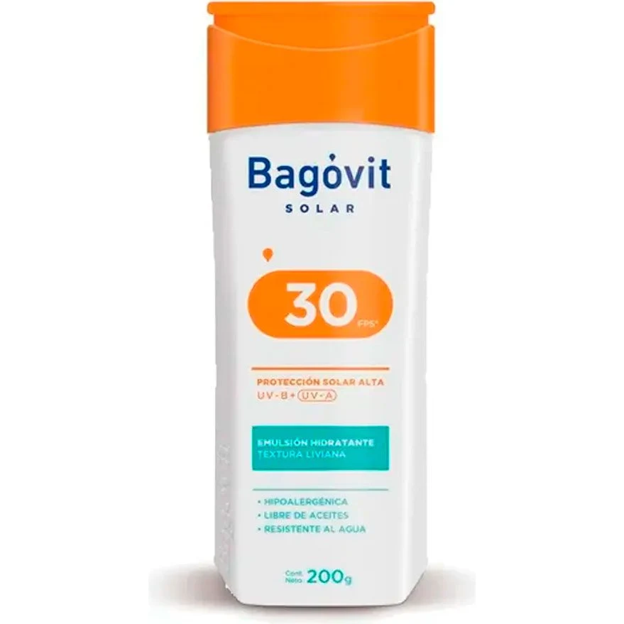 Protector Solar Bagóvit Solar FPS 30 Family Care 200 ml
