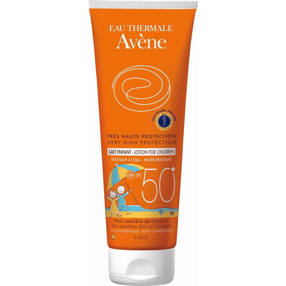 Protector Solar Avène SPF 50 Leche Niños 250 ml