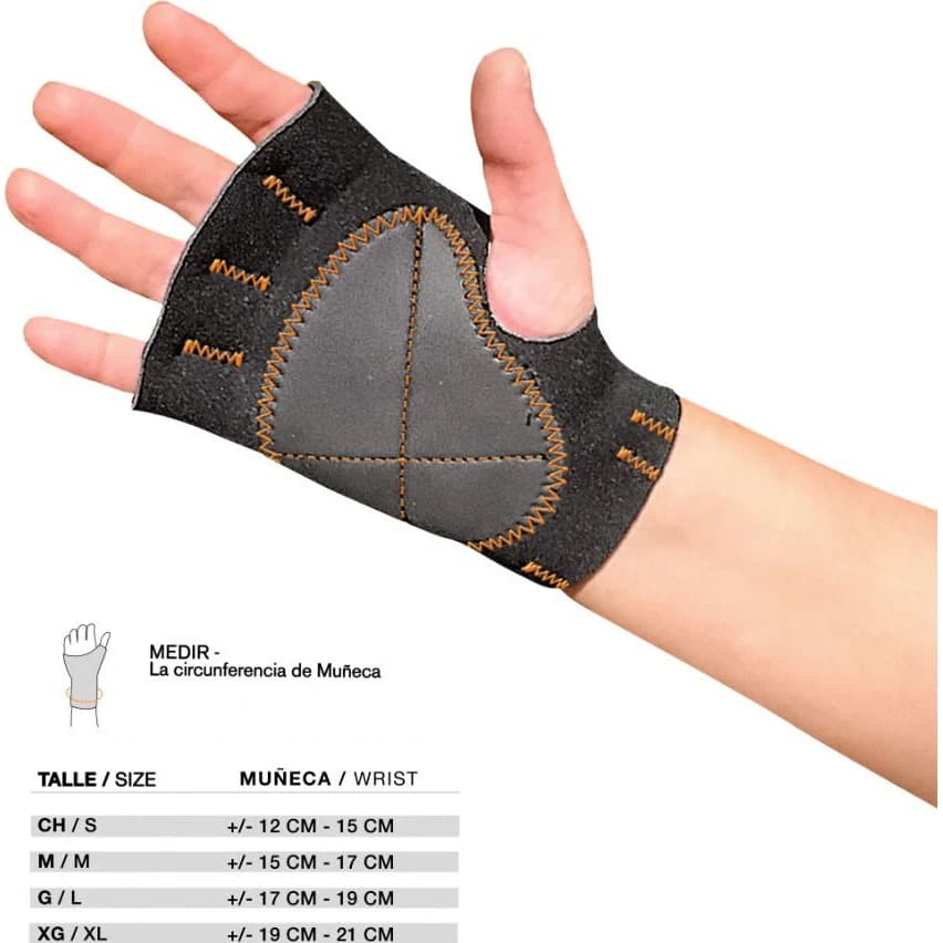 Guante para Deporte y Pesas Body Care Talle M