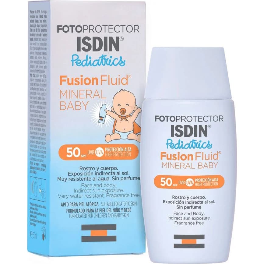 Protector Solar Isdin Pediatrics FPS 50+ Mineral Baby 50 ml