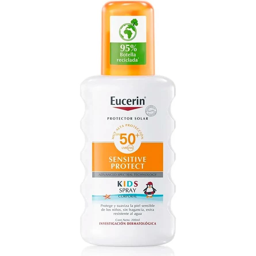 Protector Solar Eucerin Kids FPS 50 Spray 200 ml