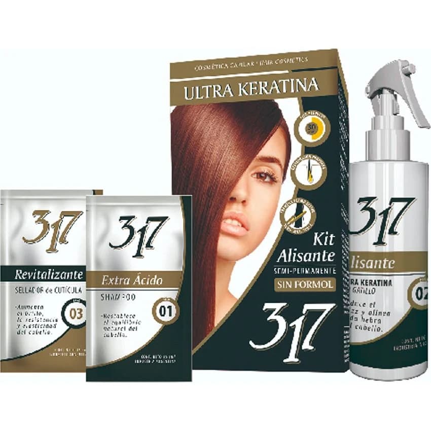 317 Kit Alisante Ultra Keratina Sin Formol