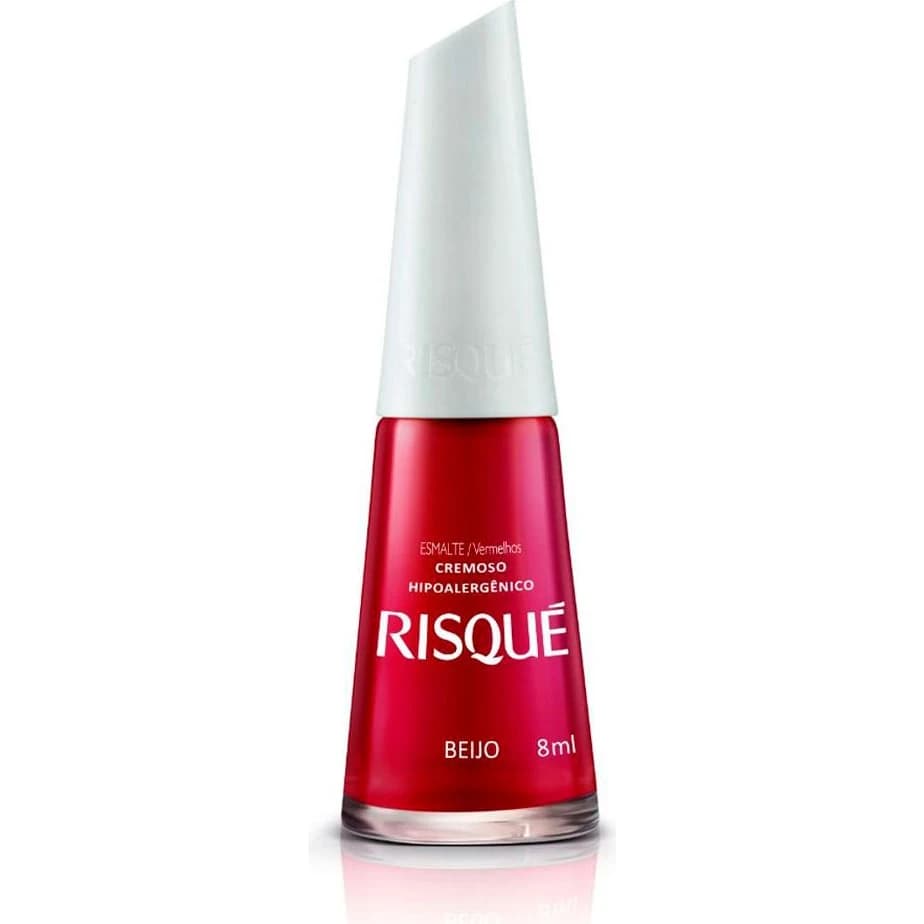 Esmalte de Uñas Risqué Color Rojos Beijo 480