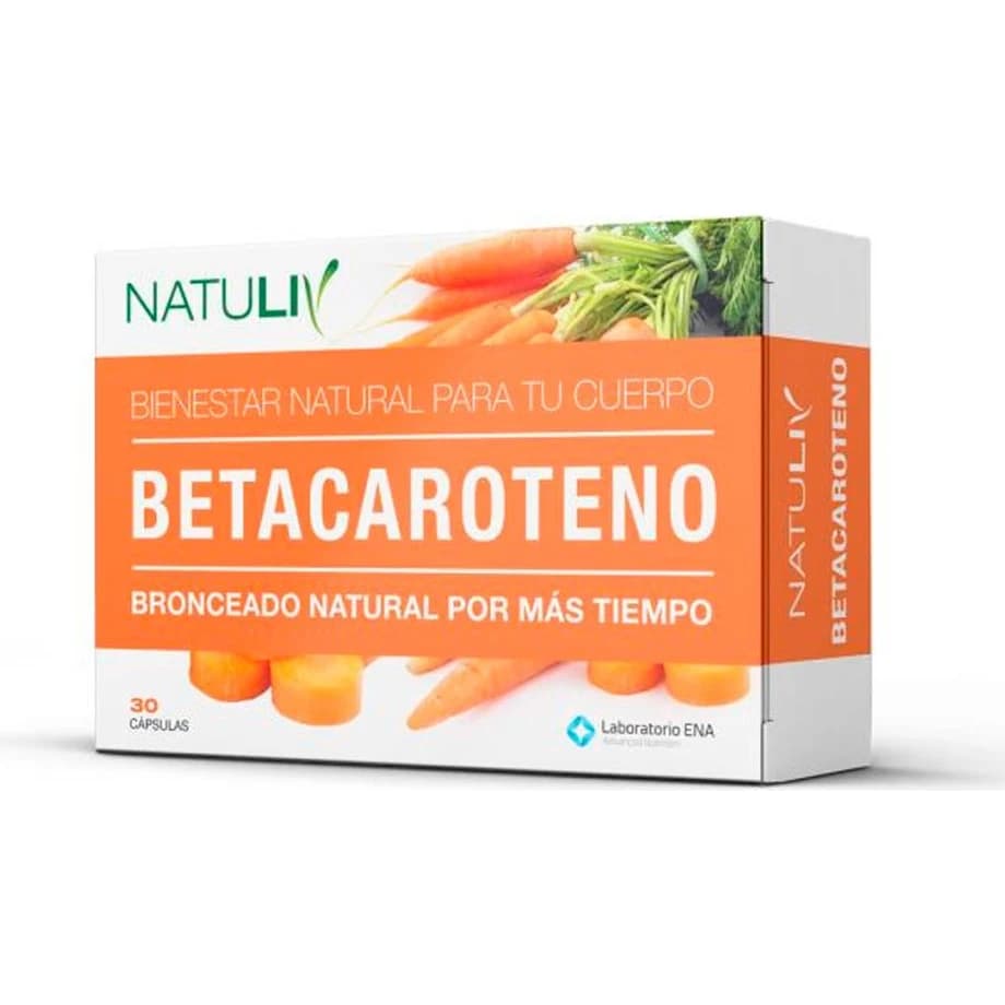 Betacaroteno Natuliv Cápsulas x 30