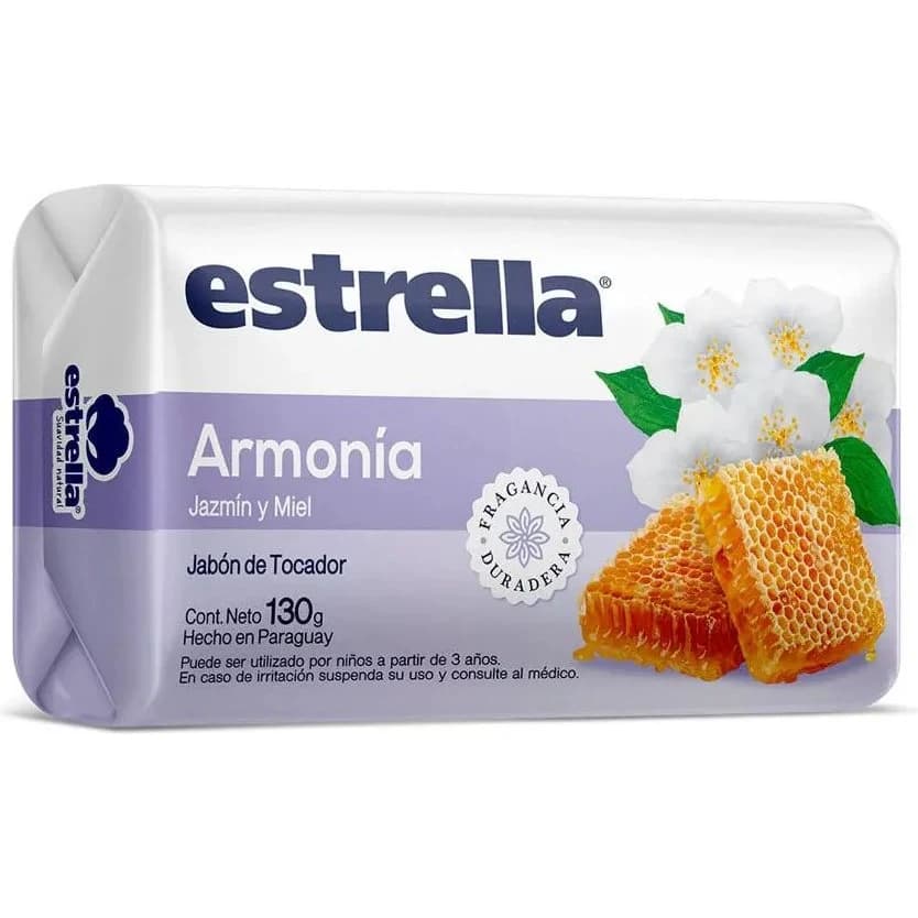 Jabón de Tocador Estrella Armonía 130 g