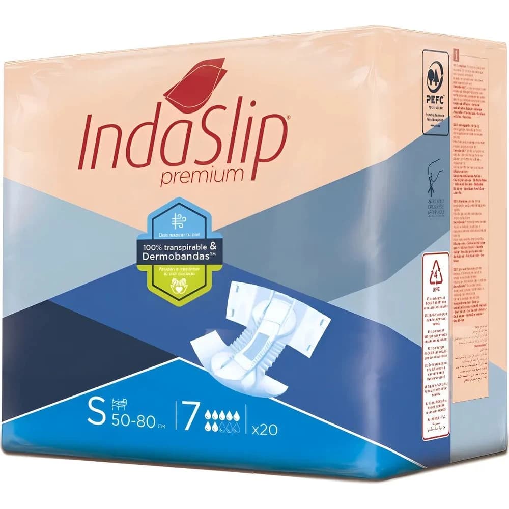 Pañal para Adulto Indaslip Premium S7 x20