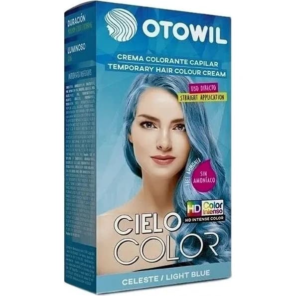 Tintura Capilar Otowil Cielo Celeste 47 g x 6 Unidades