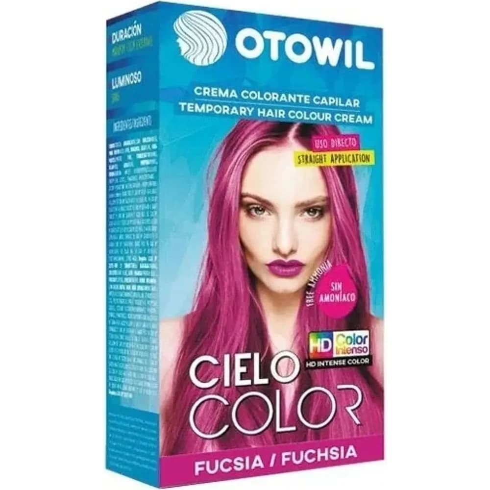 Tintura Capilar Otowil Cielo Fucsia 47 g x 6 Unidades