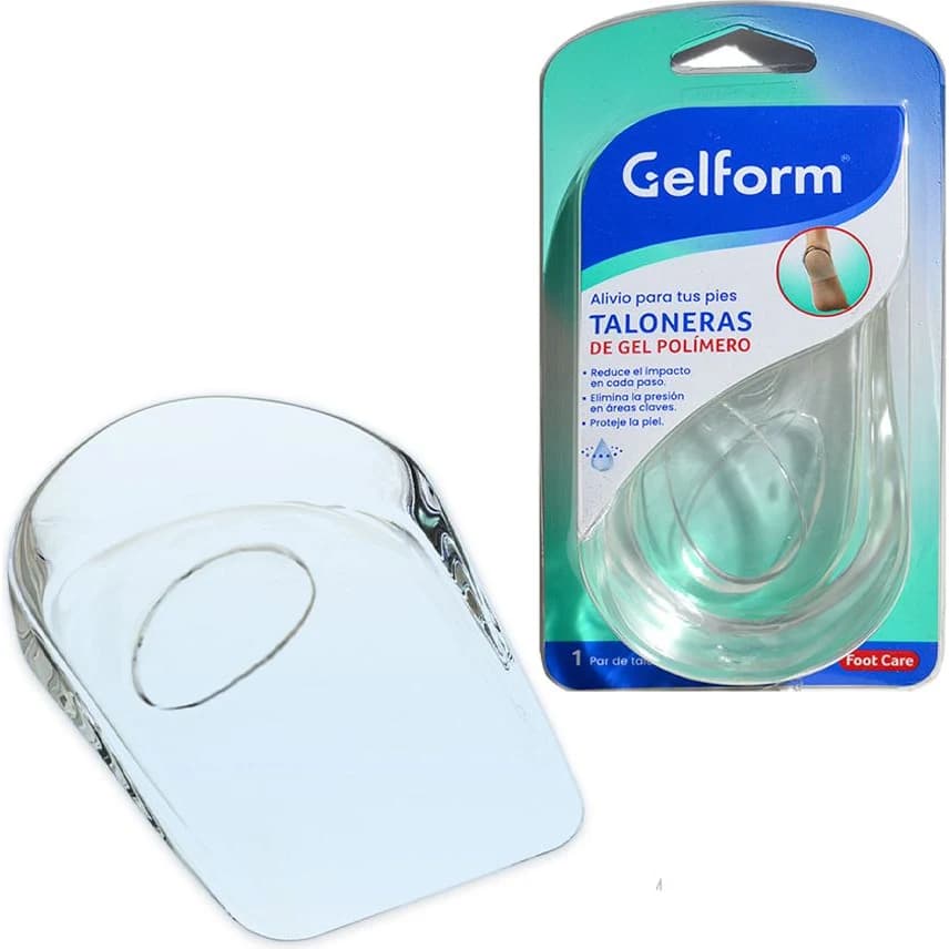 Gelform Talón Ovalado Esponja Talle 2 Par