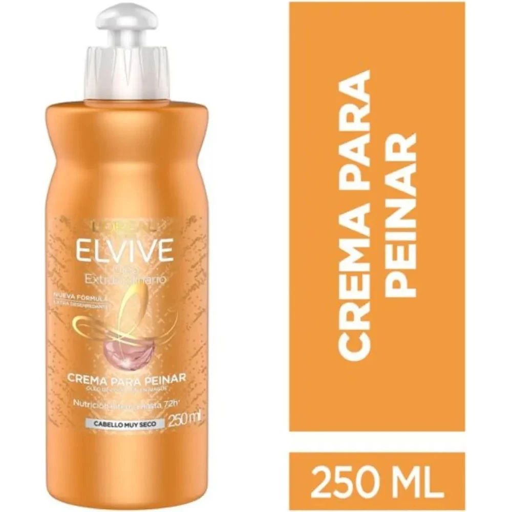 Crema para Peinar L'Oréal Elvive Óleo de Coco 250 ml