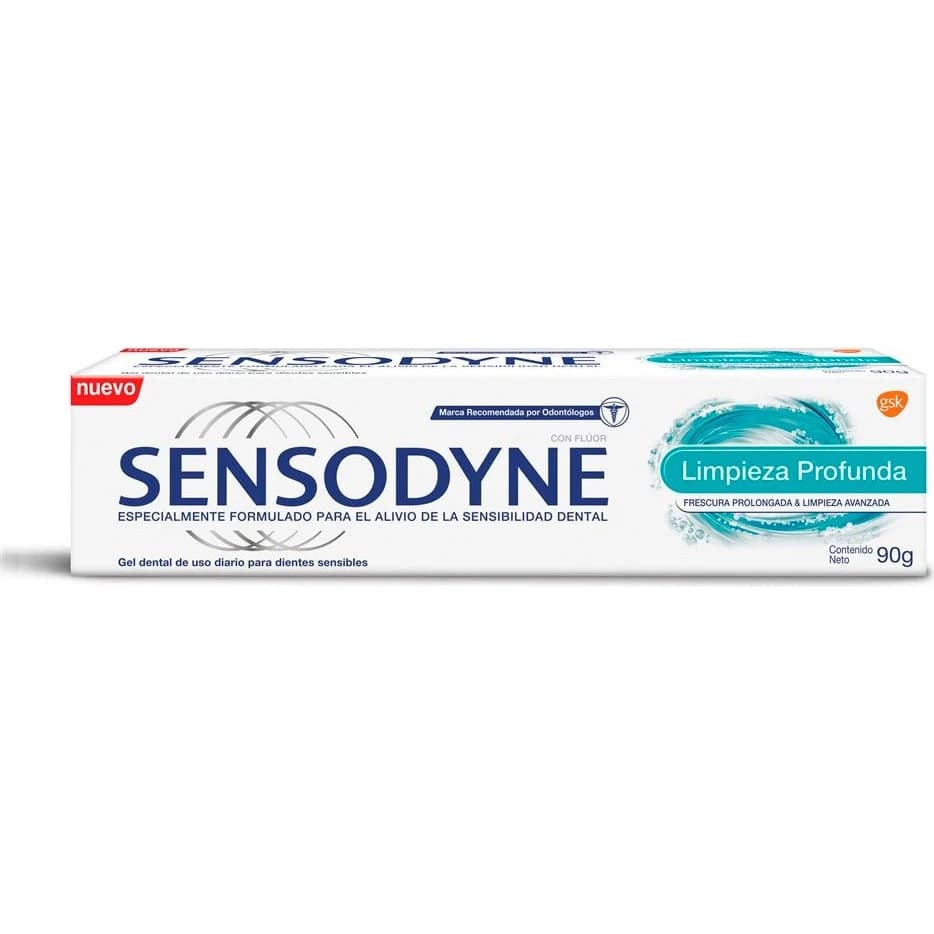 Crema Dental Sensodyne Limpieza Profunda 90 g