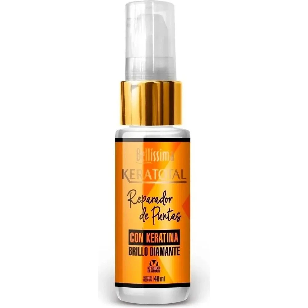 Tratamiento Capilar Bellissima Keratina Reparador Puntas 3x30