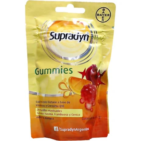 Supradyn Gummies Gomitas Multivitamínico x 25