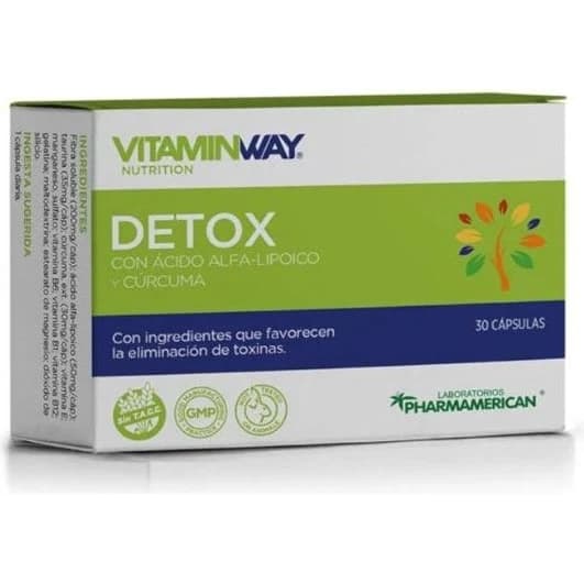 Vitamin Way Detox 30 Cápsulas