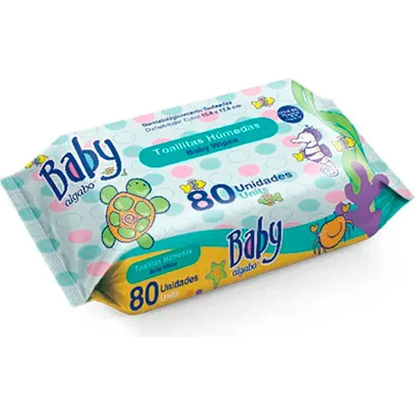 Toallitas Húmedas Algabo Baby 80 Unidades