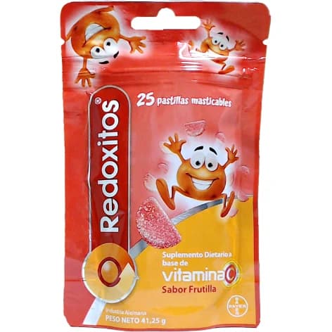 Redoxitos Gomitas Masticables Frutilla x 25