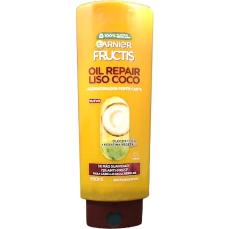Acondicionador Garnier Fructis Oil Nutrición Coco 650 ml