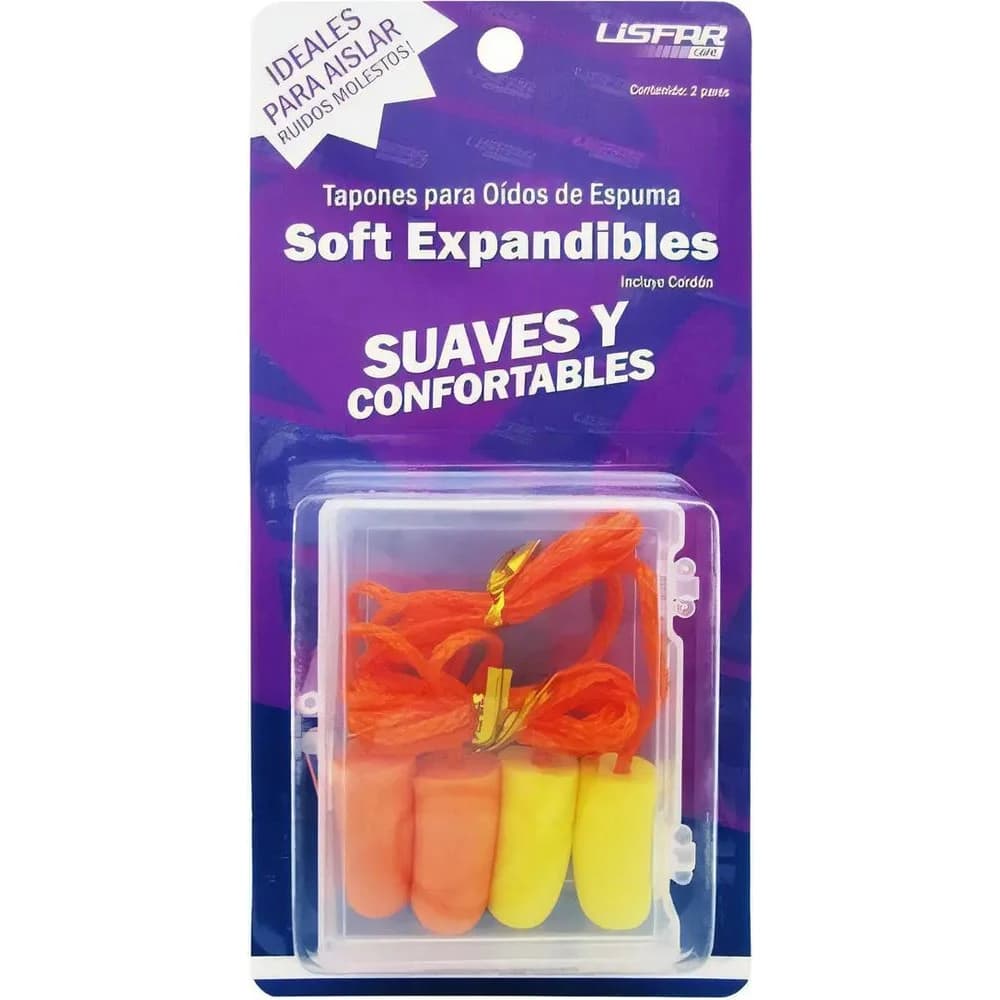 Tapones para Oídos Lisfar 2 Pares