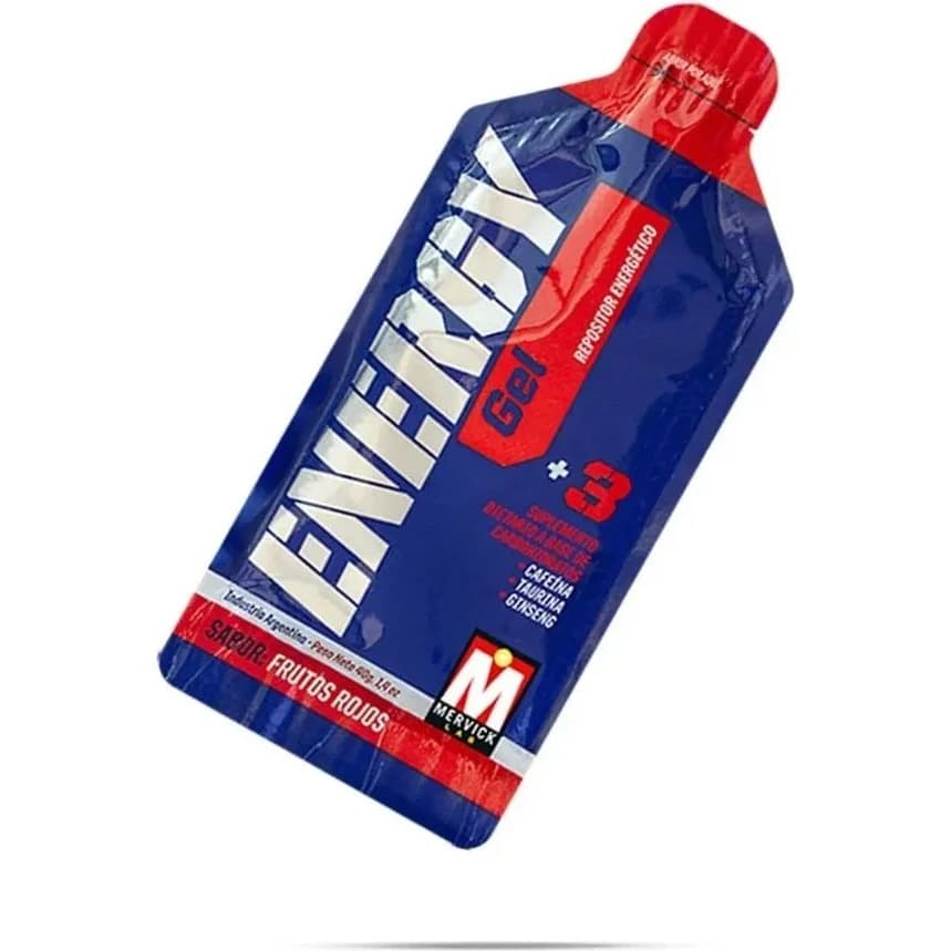 Mervick Geles Ener Fr Roj C/Ca 12 Sobres x 40 g