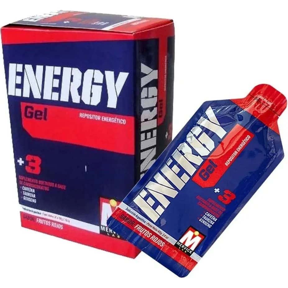 Mervick Energy Man Cafei Geles 12 Sobres x 40 g