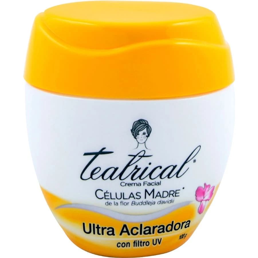 Crema Facial Aclaradora Teatrical 100 g
