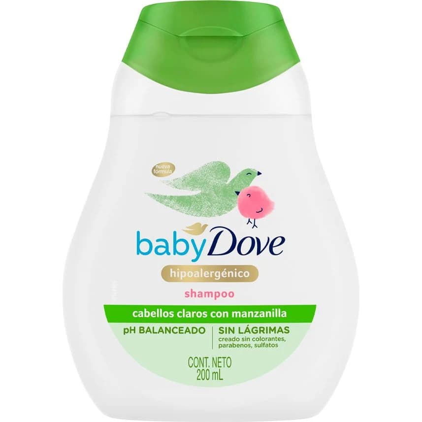 Shampoo Dove Baby Cabello Claro Hidratante 200 ml