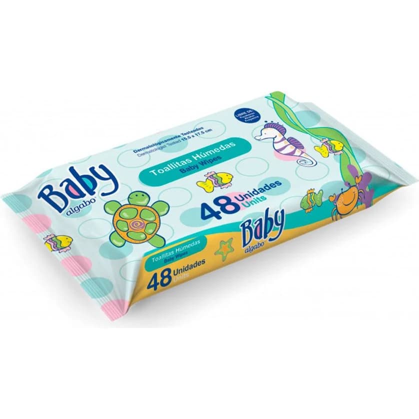 Toallitas Húmedas Algabo Baby x 48 Unidades