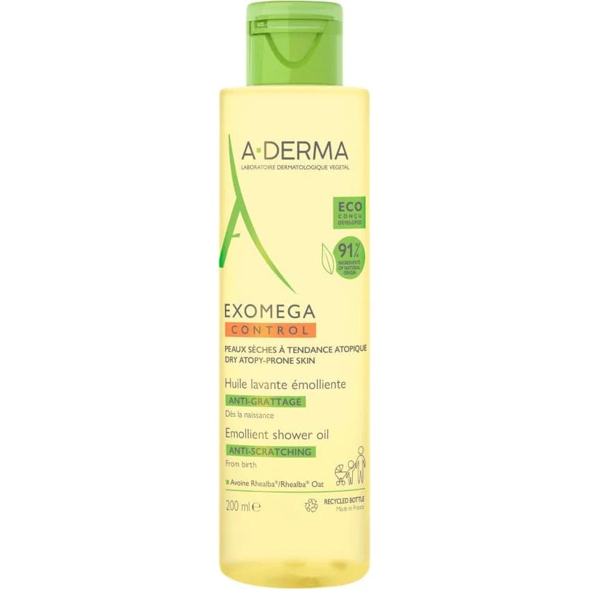 Aceite Limpiador A-Derma Exomega Control 200 ml