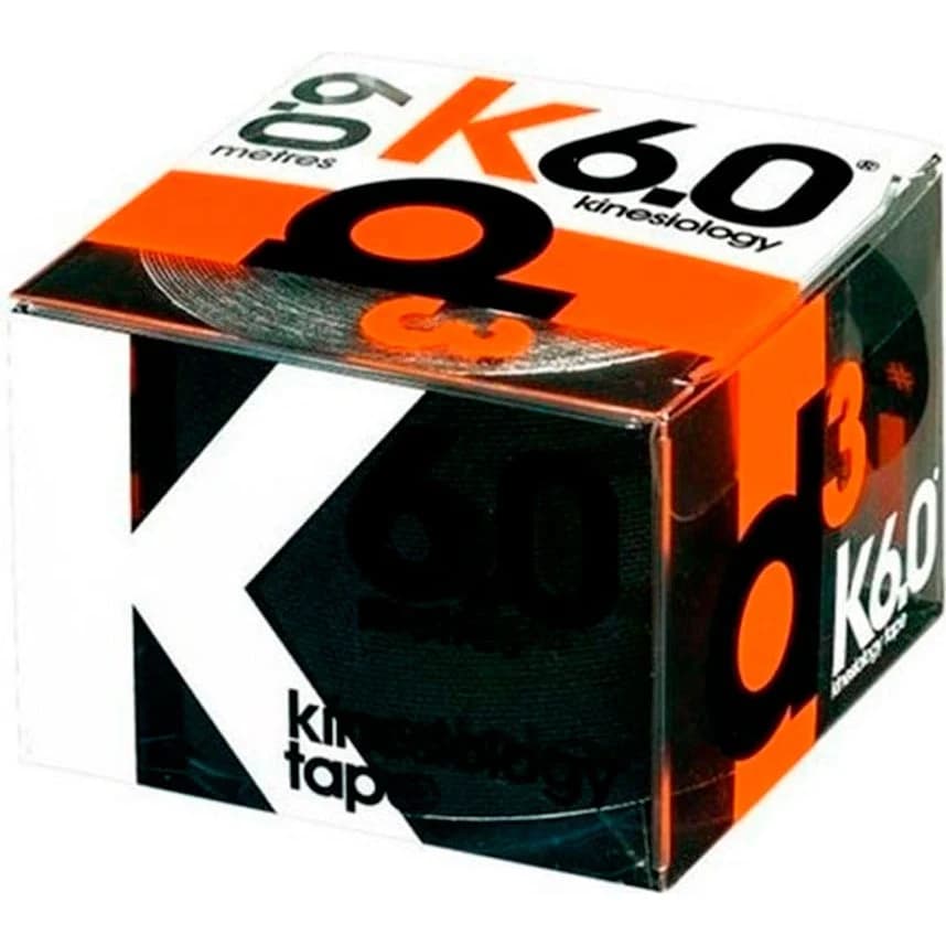Cinta Kinesiológica D3Tape Kine Tape Negro