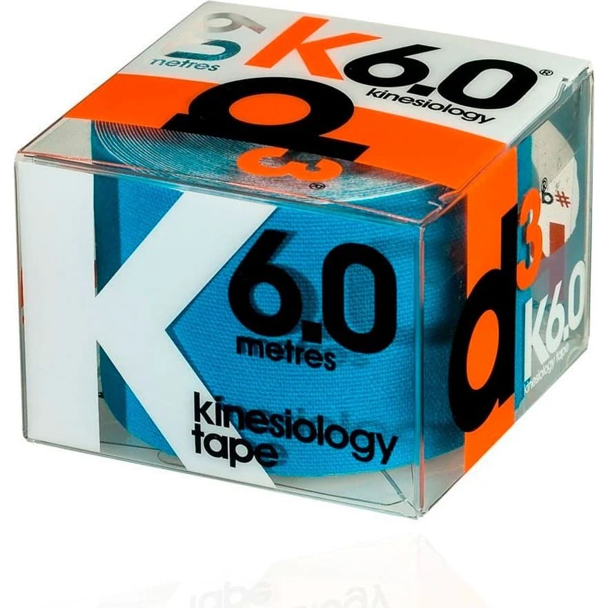 Cinta Postural Kinesiológica D3Tape Kine Tape Celeste