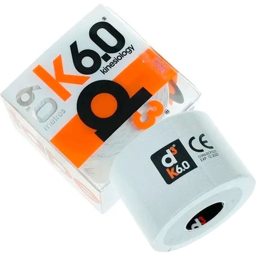 Cinta Kinesiológica D3Tape Kine Tape Blanco