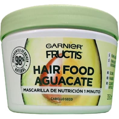 Tratamiento Capilar Garnier Fructis Hair Food Aguacate 350 ml