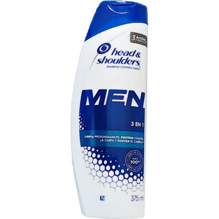 Shampoo Head & Shoulders 3 en 1 375 ml