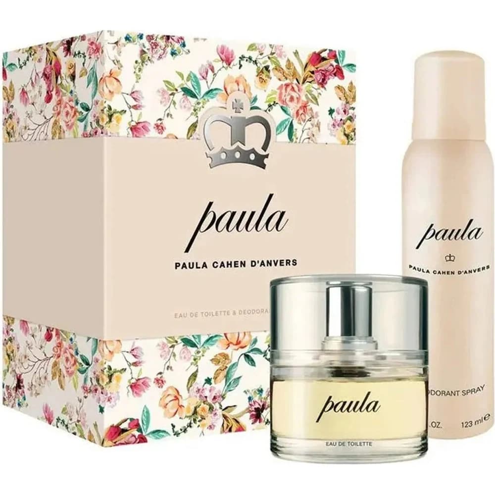 Paula Eau de Toilette 60 ml + Desodorante Aerosol 123 ml