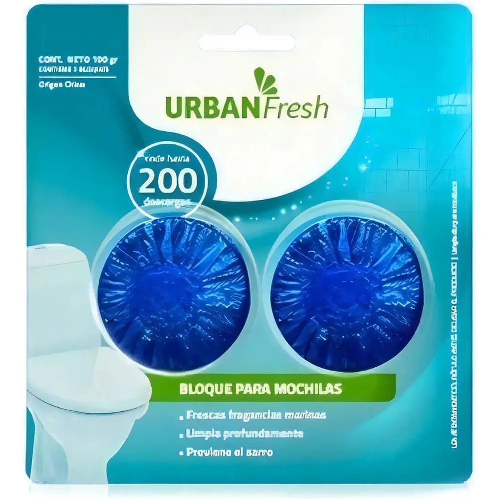 Bloque para Inodoro Urban Fresh x 2 Unidades