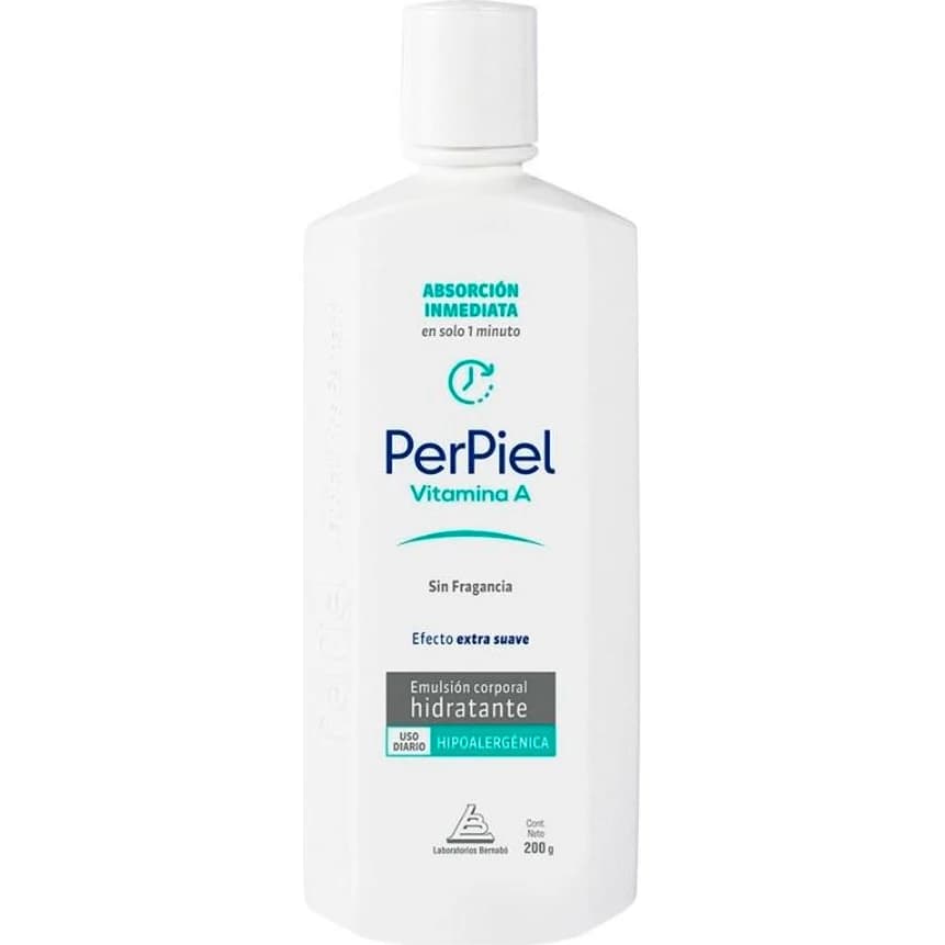 Crema Corporal Perpiel AI Emulsión Sin Fragancia 200 g