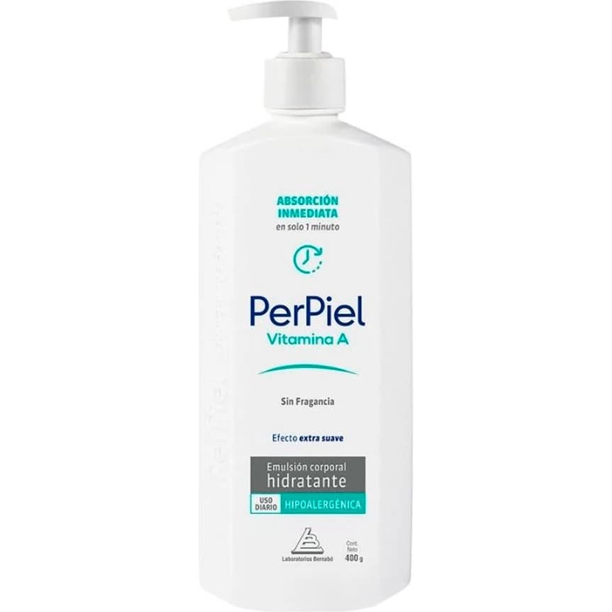 Crema Corporal Perpiel AI Emulsión Sin Fragancia 400 g