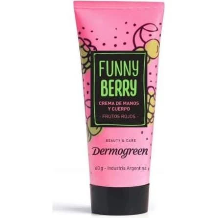 Crema Corporal Dermogreen Frutos Rojos 60 g