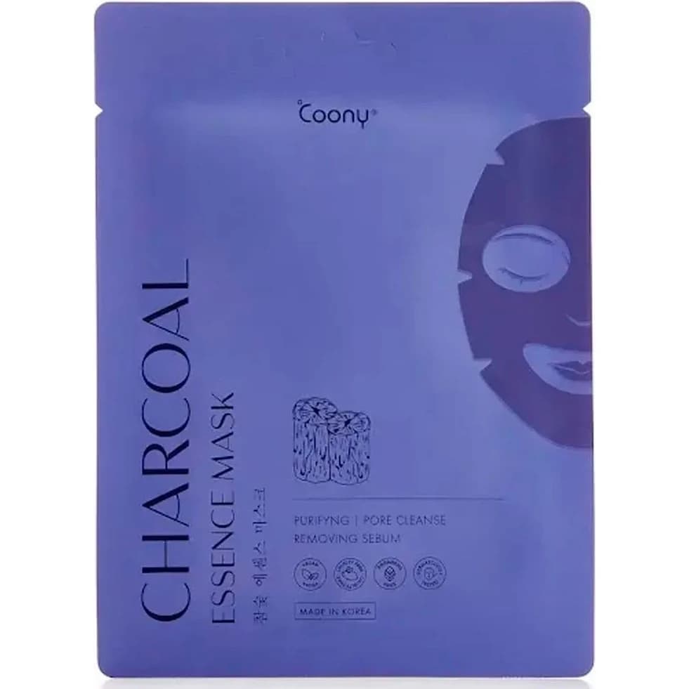 Máscara Facial Coony Carbón