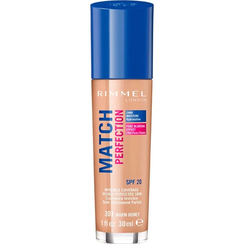 Base de Maquillaje Rimmel Match Perfection Tono 301