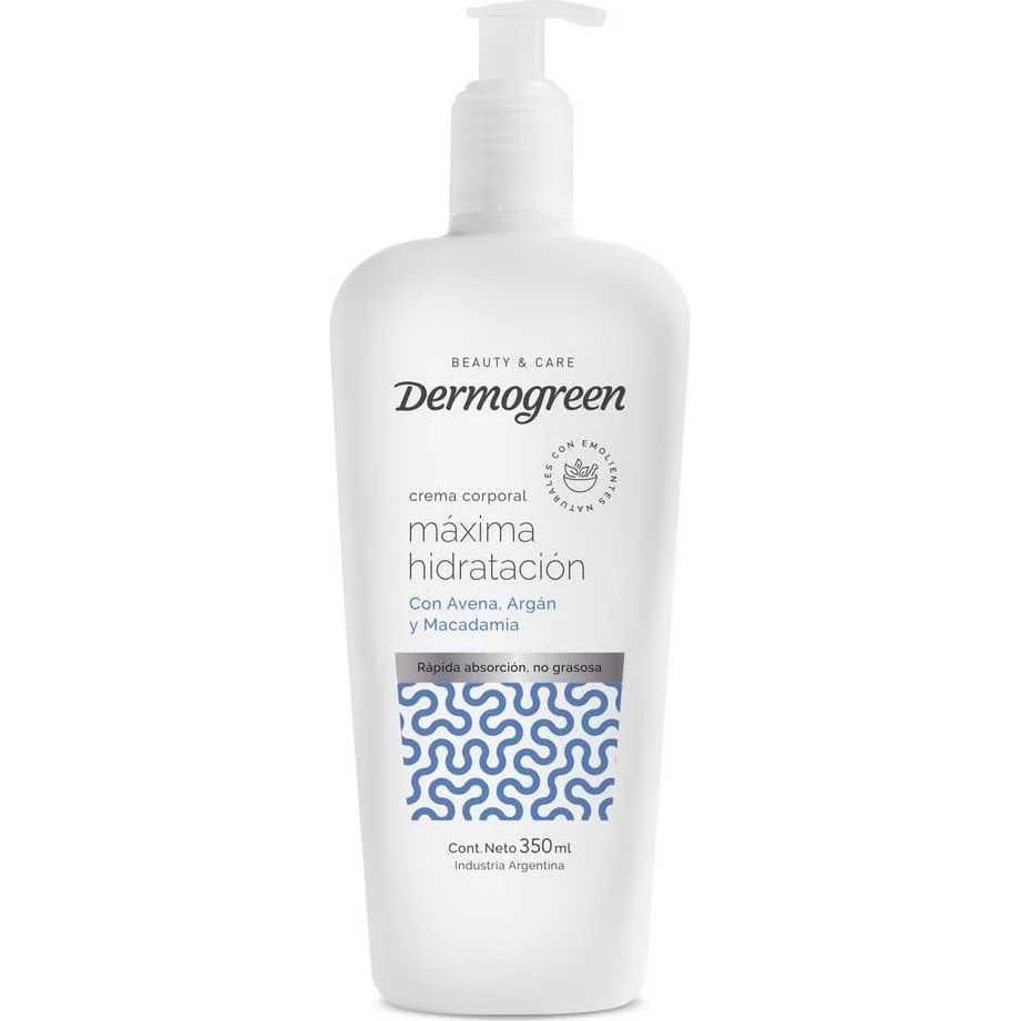 Crema Corporal Dermogreen Máxima Hidratación 350 ml