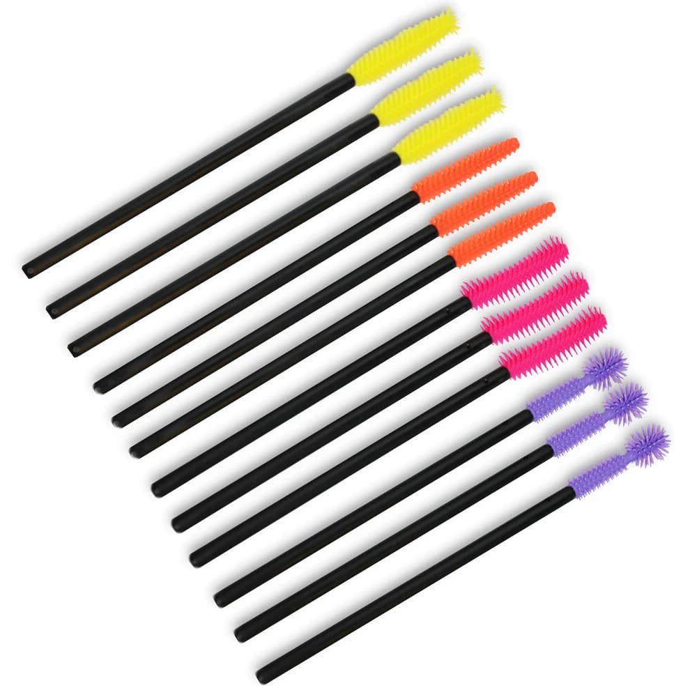 Pinceles de Silicona Circulares Jessamy para Pestañas x 12
