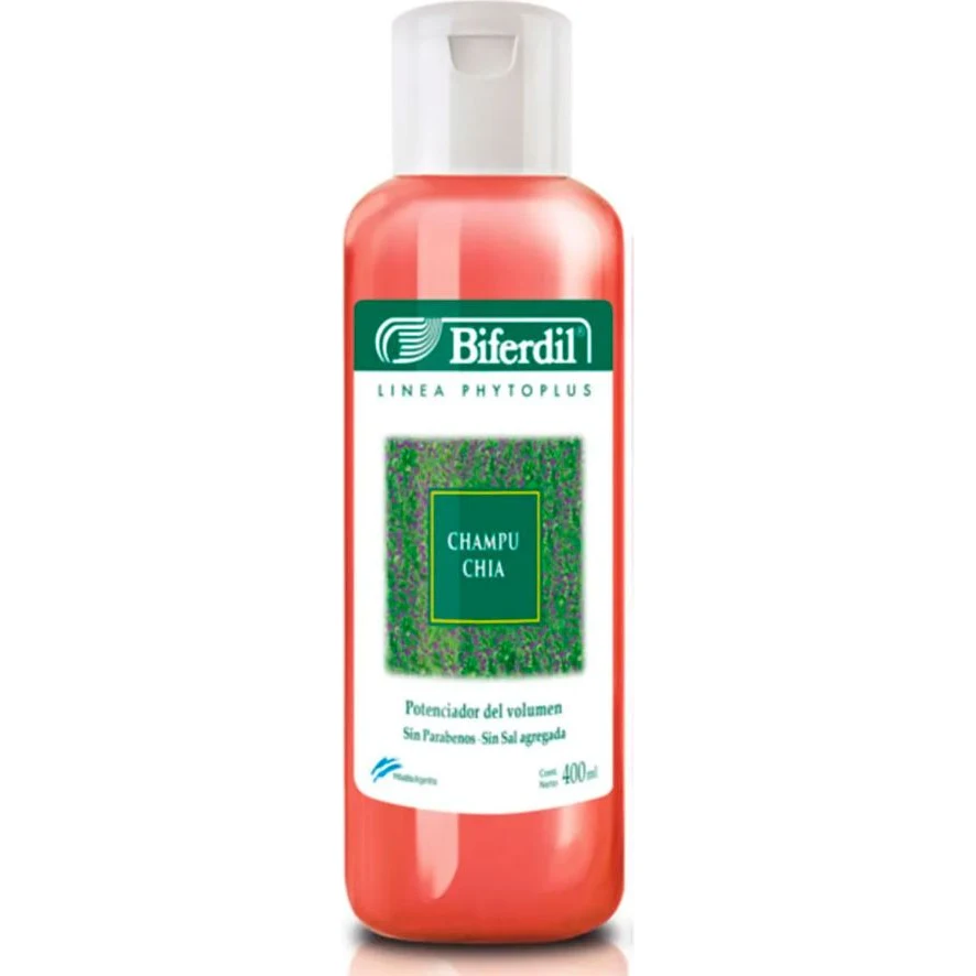 Shampoo Biferdil Chía Volumen 400 ml