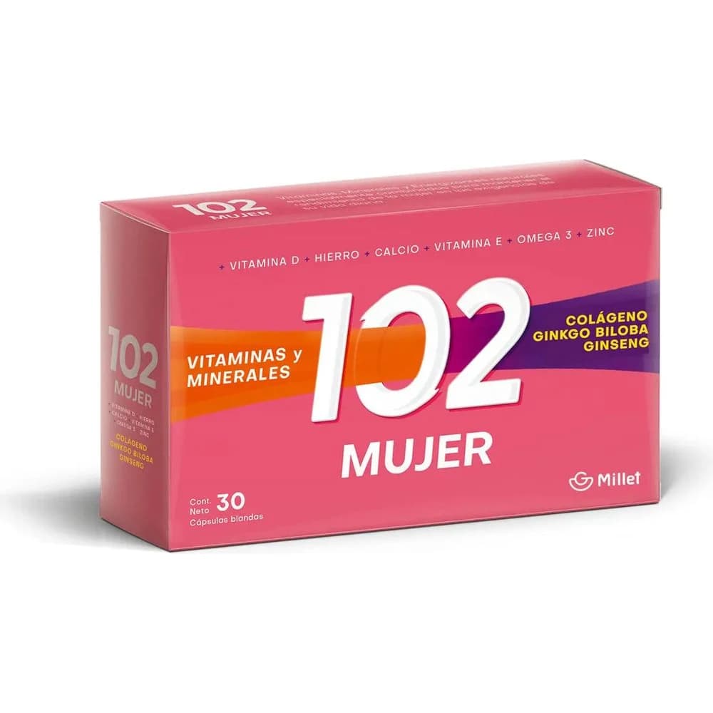 102 Mujer Cápsulas x 30