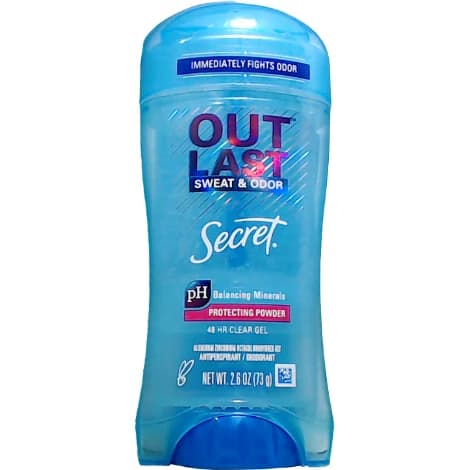 Desodorante en Gel Secret Protección 73 g