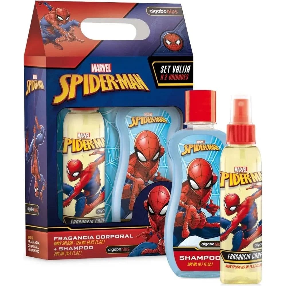 Set Avengers Spiderman Body Splash 125 ml + Shampoo 200 ml