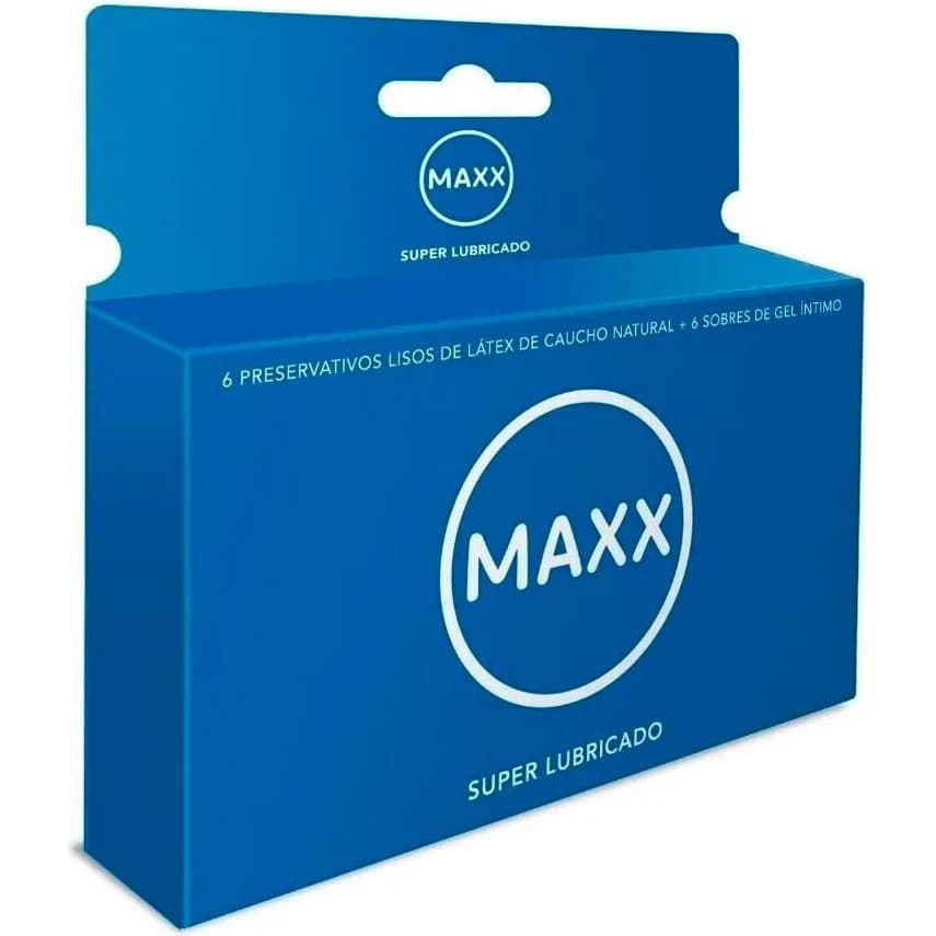 Preservativos Maxx Super Lubricados x 6